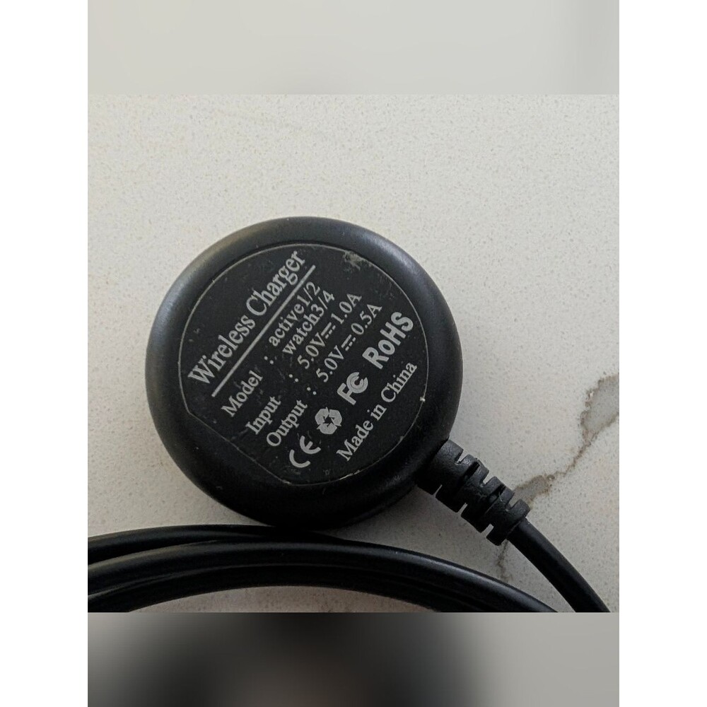 Wireless Charger Pad USB Fast Charge Samsung Galaxy Watch 3 Compatible 5V/1A